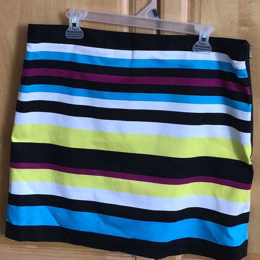 NWOT Ladies Striped Skirt, size 16